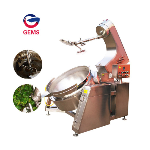 Automatic Chili Sauce Cooking Machine Tilting Planetary Pot