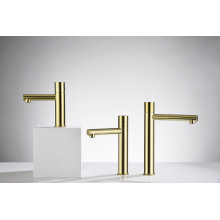 Bathroom Sink Faucet Gold Colored Single Handle Single Hole Bathroom Faucets Supplier