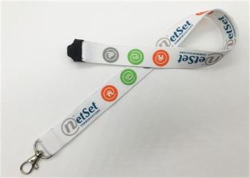 Polyester lanyards met kleurstofsublimatiedruk