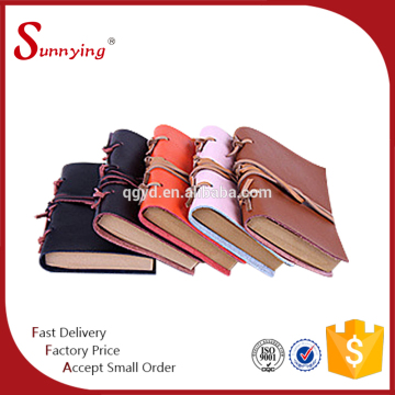 Customized kraft paper genuine leather notebook