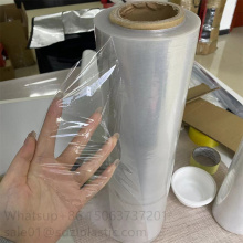 Transparent and black PE stretch film