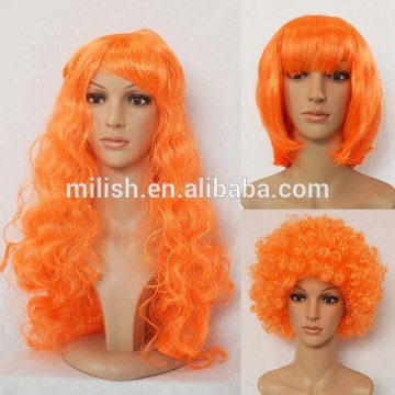 MPW-0374 party carnival Dutch ornage wig