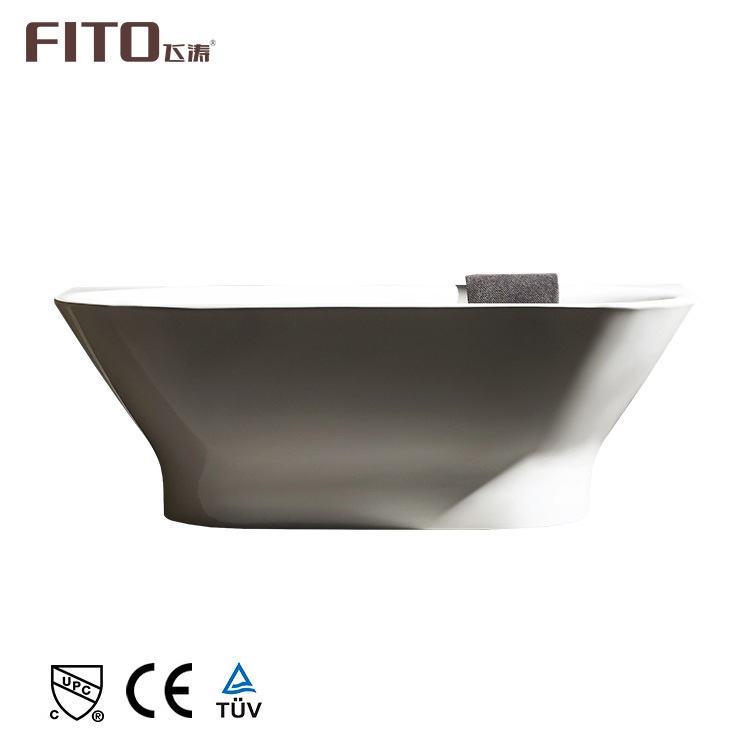 Simple Operation Freestanding Soaking Hotel Bathtub For Adult