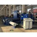 Hydrauliska stålspånsaluminiumark Metal Baler Presses