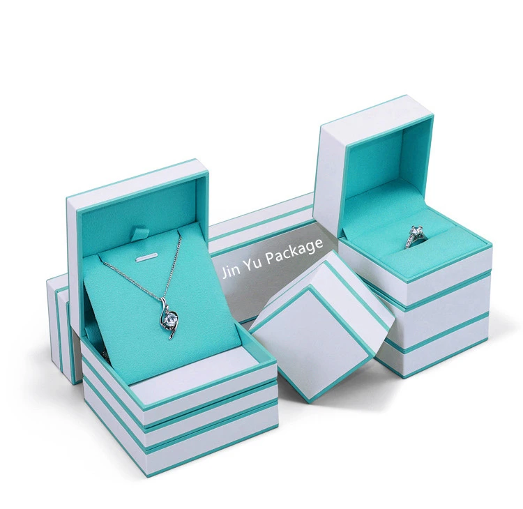 Fashion White Pendant Jewelry Gift Packaging Box with Custom Logo