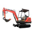 1 ton excavator excavator renovasi lahan pertanian