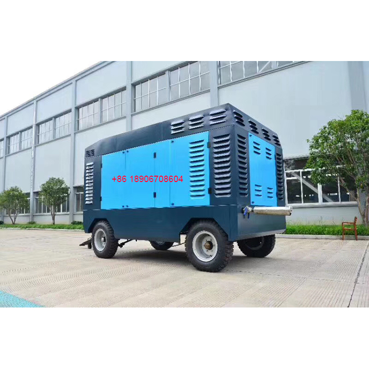 Hongwuhuan 25bar high pressure diesel portable screw air compressors