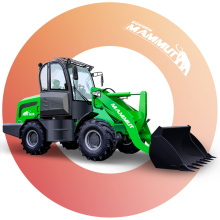Factory Direct Small Electric Wheel Loaders & Backhoes - 400kg to 2ton