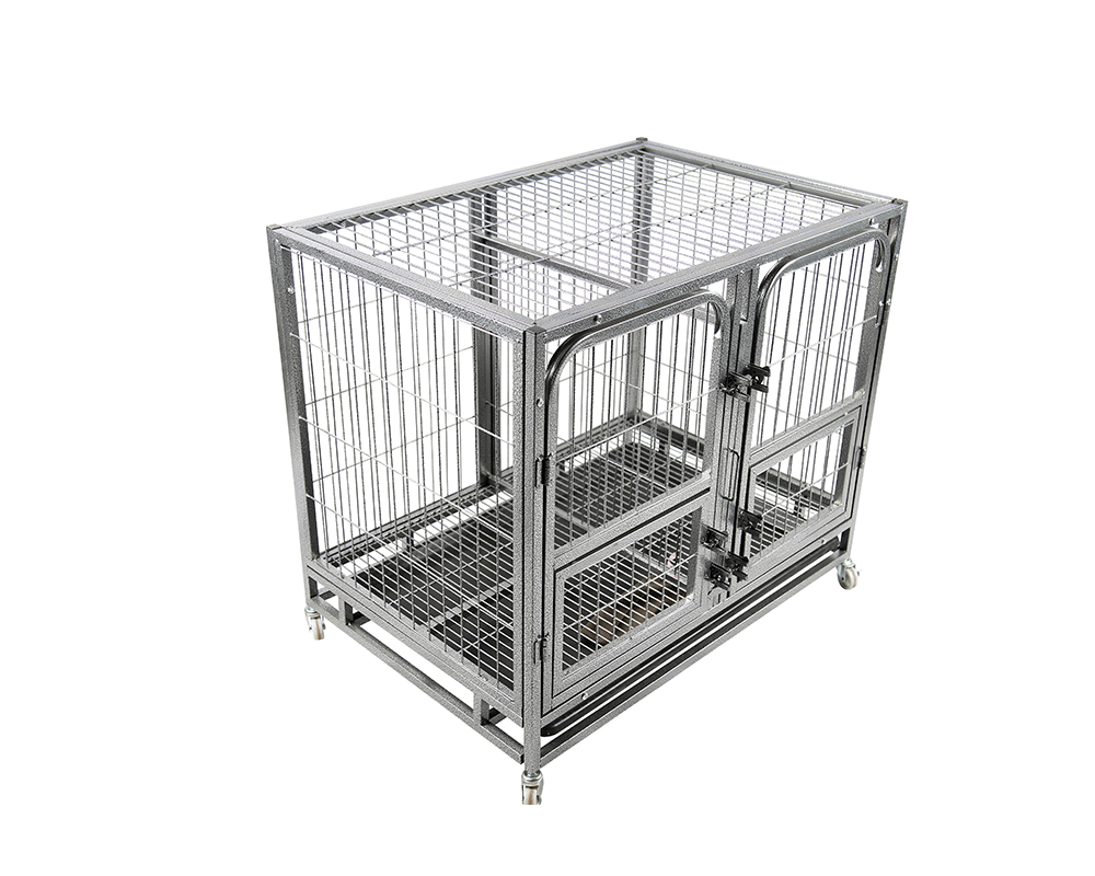 Haltbarer schwarzer Hundekäfig Durable Black Dog Cage