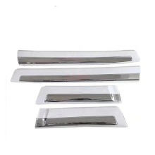 Prado 2018 trims chrome door side moulding trim