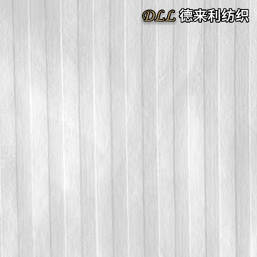 White thick stripes Woven fabric