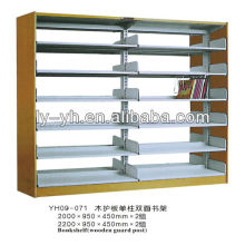 High quality double sides steel book shelf/shool furniture