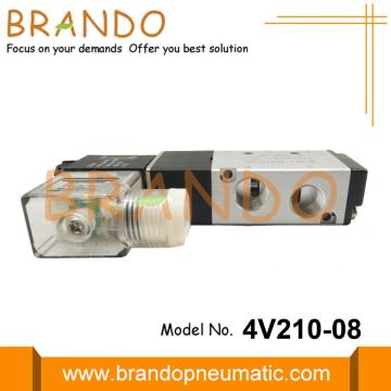 4V210-08 1/4 &#39;&#39; Salle pneumatique de type AirTAC SOLENOIDE DC24V