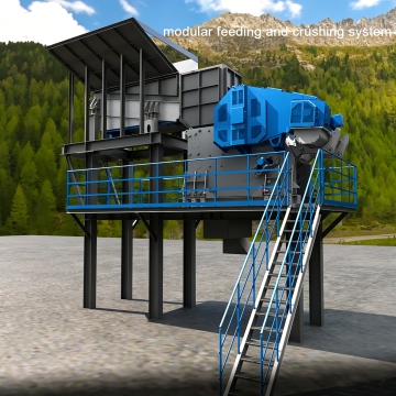 High Efficiency Iron Ore Crushing Production Line