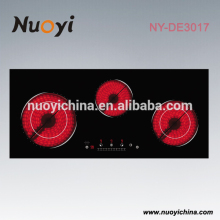 3 burner induction/ceramic cooker home kitchen appliances cooking stoves