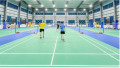 Badminton Court Floor Lapangan Badminton