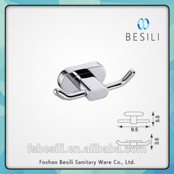 Bathroom Accessories Coat Hook Double Robe Clothes Hange Hook 3892