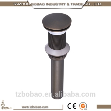 Antique Brass Pop Up Waste Gold Basin Waste Red Kitchen Sink Pop Up Waste Kitchen Sink Waste Disposal Gold-plated Waste Drain