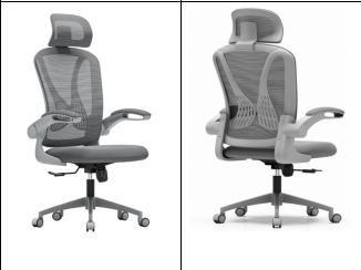 Cadeira de escritório de malha com apoio de cabeça Mesh Office Chair with Headrest