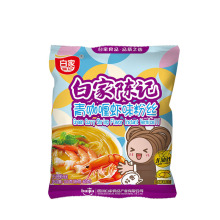 Sichuan Flavor Delicious Convenient Green Curry Shrimp Flavor Noodles