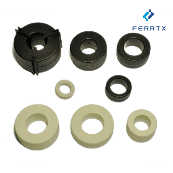 Núcleos Nanocristalinos Núcleo de Choke de Modo Comum Nanocrystalline Cores Common Mode Choke Core