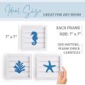 Coastal Blue Beach Wall Decor