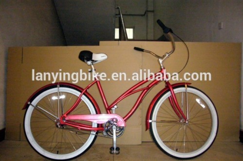 lady beach bike/beach cruiser bicycle /26'' Lady Beach Bicycle/ Women beach Bike/ adult chopper bicycle beach cruiser bike