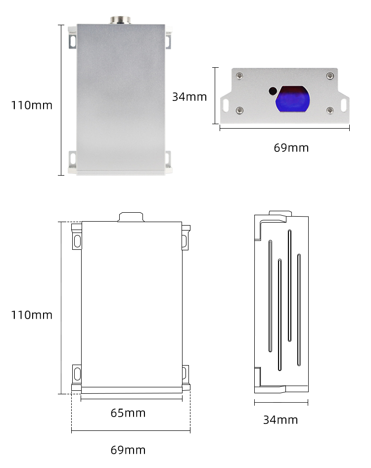 Ip67 Laser Distance Module 3