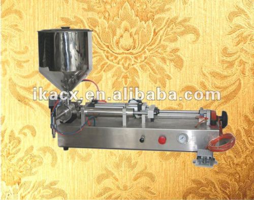 Semi-automatic liquid soaps filling machine