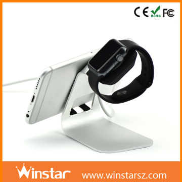 for apple watch stand holder and for mobile phones charge stand