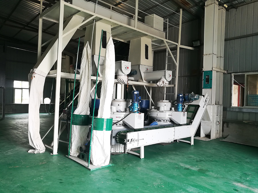 wheat straw pellet mill machine