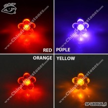 Party LED light earring Stud Flower Shape Earring Light Up Earring Nail For Young Girls