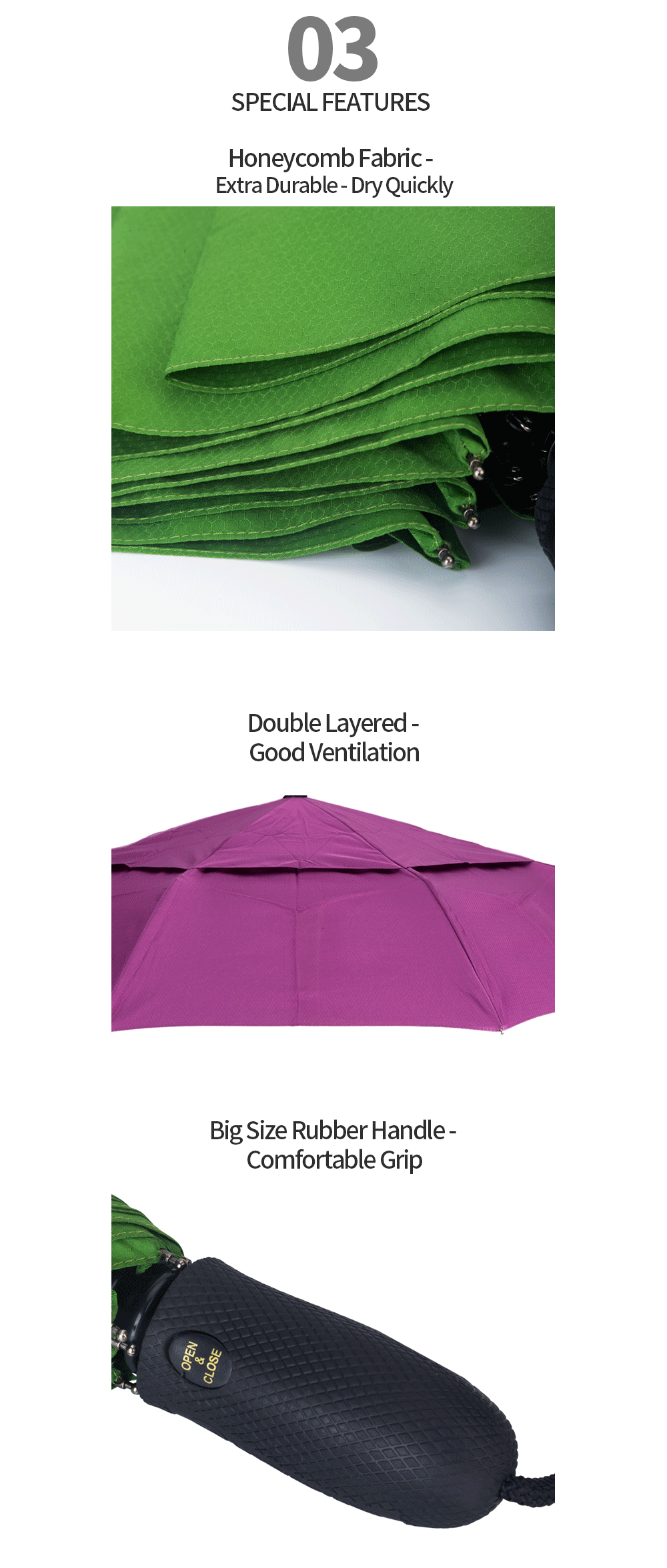 impression de parapluie pliant folding umbrella printing