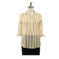 New Blouse Women Casual Striped Top Shirts Blouse