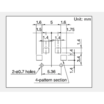 Universal type Detection switch