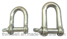 Forged Electro Galv European Type Large D Shackles