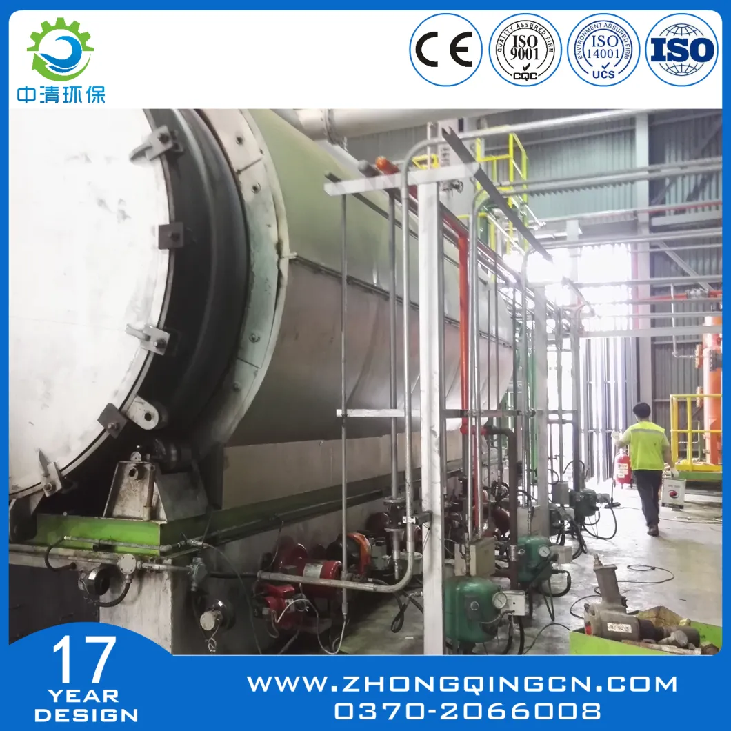 Waste Rubber/Solid Waste/Life Garbage/Medical Waste Pyrolysis Plant to Energy with Ce, SGS, ISO