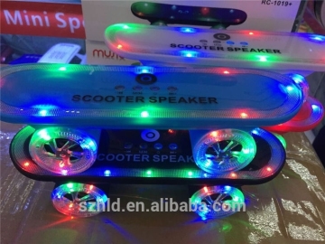 Newest Scooter design led speaker bluetooth portable bluetooth speaker 2016,scooter bluetooth portable mini speaker