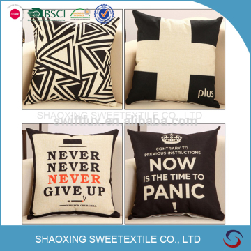 suede fabric down proof cushion