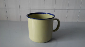 steel enamel mug