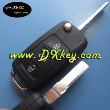 3 buttons smart remote key with ID48 chip 433MHZ 3TO837202L for remote key Skoda Skoda key