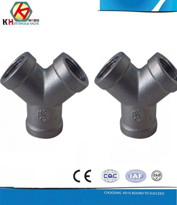 plumbing fitting y tee pipe fitting