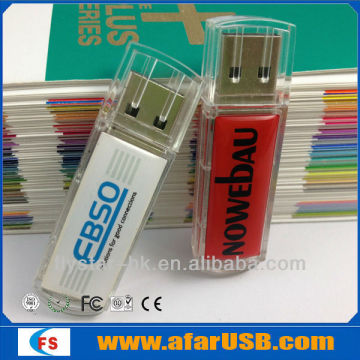 Exhibition Gift USB Flash Drive USB Epoxy Logo USB Flash Memory