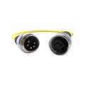 7/8 Mini Charge 5pin Cable Circular Straight Connector