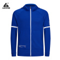 Reflecterende hoodie heren sportjack met capuchon