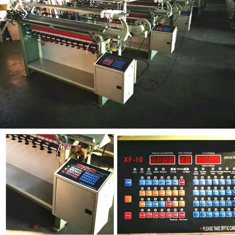 16*72g Single System Fully Fashed Flat Knitting Machine