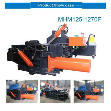Pressa imballatrice per compattatore idraulico per rottami
