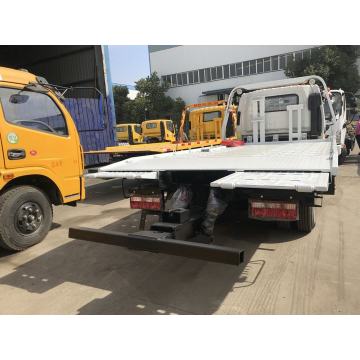 4 ton Flatbed Wrecker Truck with Crane