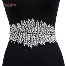 YouLaPan SH238-S Wedding Stone Belts for Woman Ladies Belt for Dress Glitter Belt Rhinestone Belt Sashes Womens Jewel Belt