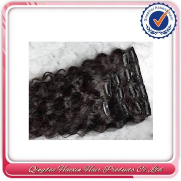 Alibaba China Different Textures Peruvian Virgin Human Curly Clip In Hair Extension